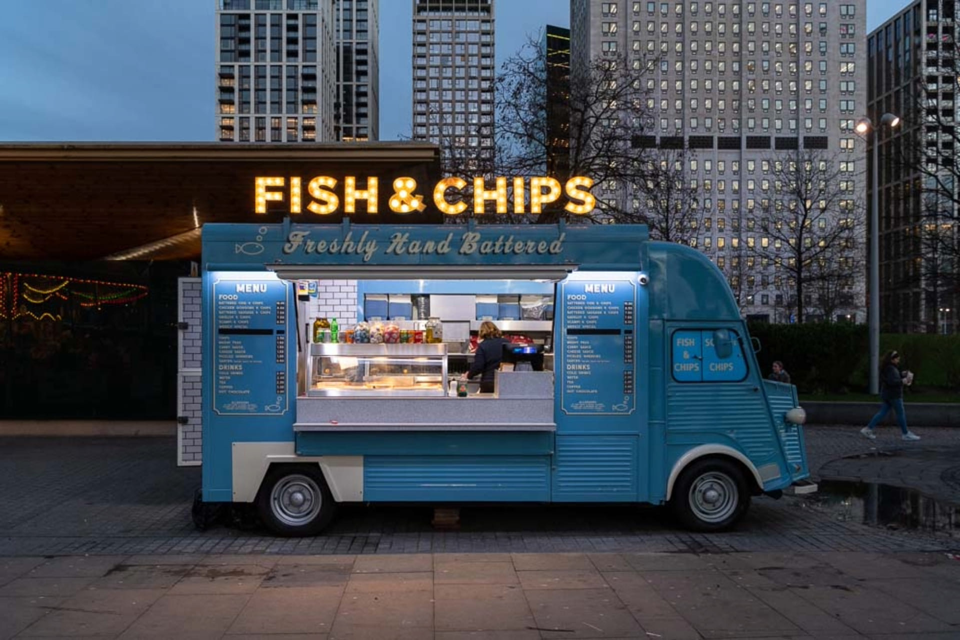 Foodtruck fish and chips